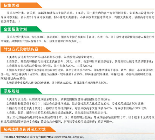 2020湘南学院艺术类专业招生简章 2020湘南学院艺术类专业招生简章