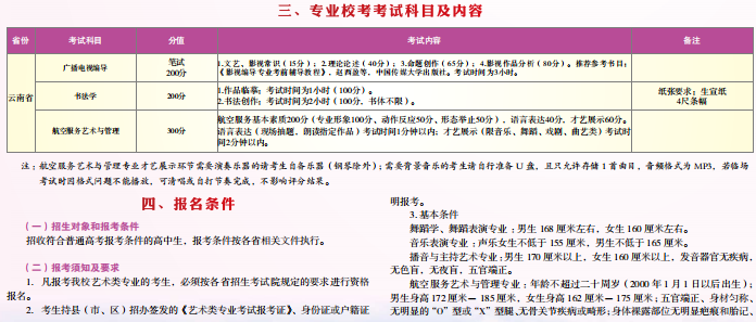2020云南师范大学艺术类招生简章 2020云南师范大学艺术类招生简章