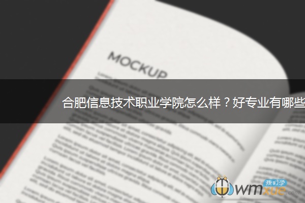 合肥信息技术职业学院怎么样？好专业有哪些