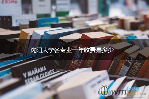 沈阳大学各专业一年收费是多少 沈阳大学各专业一年收费是多少